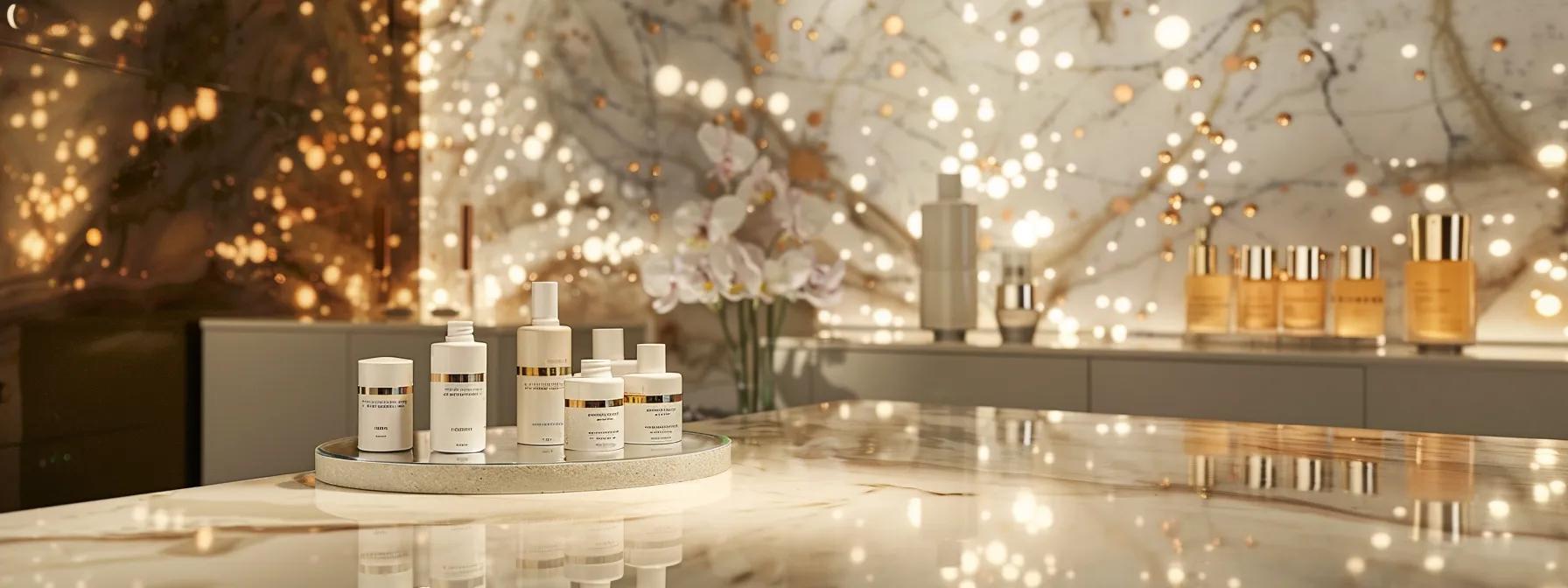 Close-up of silver and platinum beauty products highlighting their unique skincare benefits.