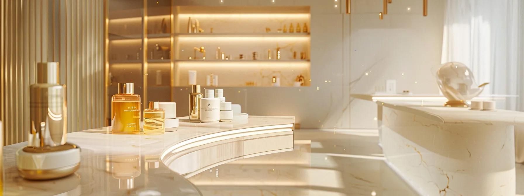 24K gold skincare treatments for anti-aging, hydration, and collagen synthesis.