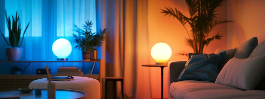 a modern urban apartment interior showcases a sleek, minimalist design with stylish furnishings and ambient lighting, reflecting the essence of a sophisticated quality of living.
