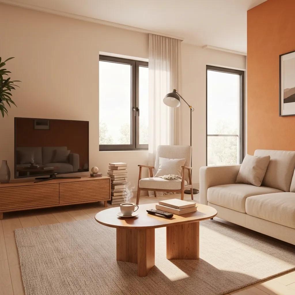 Smartphone displaying a password manager app in a cozy home office setting